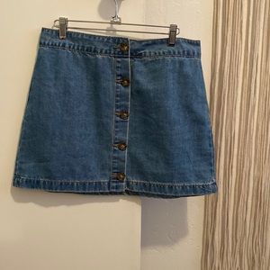 Forever 21 jean skirt